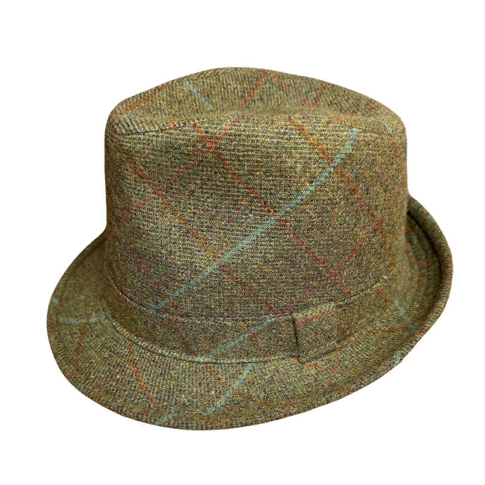 Wool Trilby Mens Tweed Trilby Hats Mens Pure Wool Tweed Hat Trilby