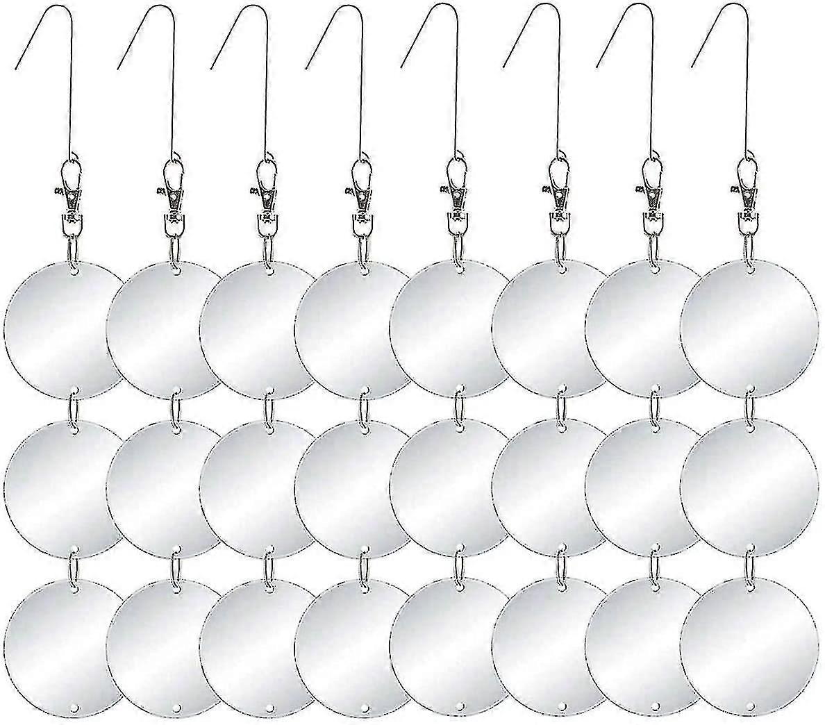 Bird E Discs Set - Lar 24 Discs- Highly Double-sided Bird Reflectors