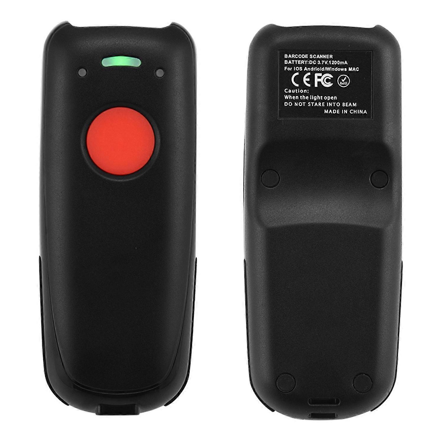 Portable Wireless Bluetooth Barcode Scanner Bar Code Scanners for iOS Android Windows