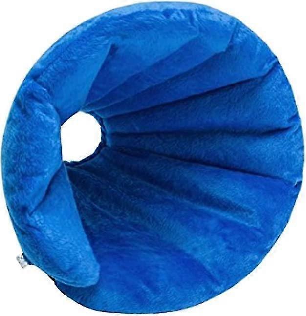 ペット犬猫手術後のインフレータブルコーンカラー調整可能な子犬回復保護カラー(小型中型大型犬用)