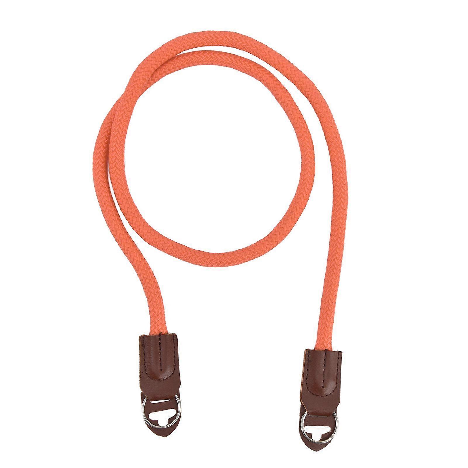Camera Strap Nylon Universal Adjustable Camera Shoulder Neck Wrist Belt for Digital SLROrange