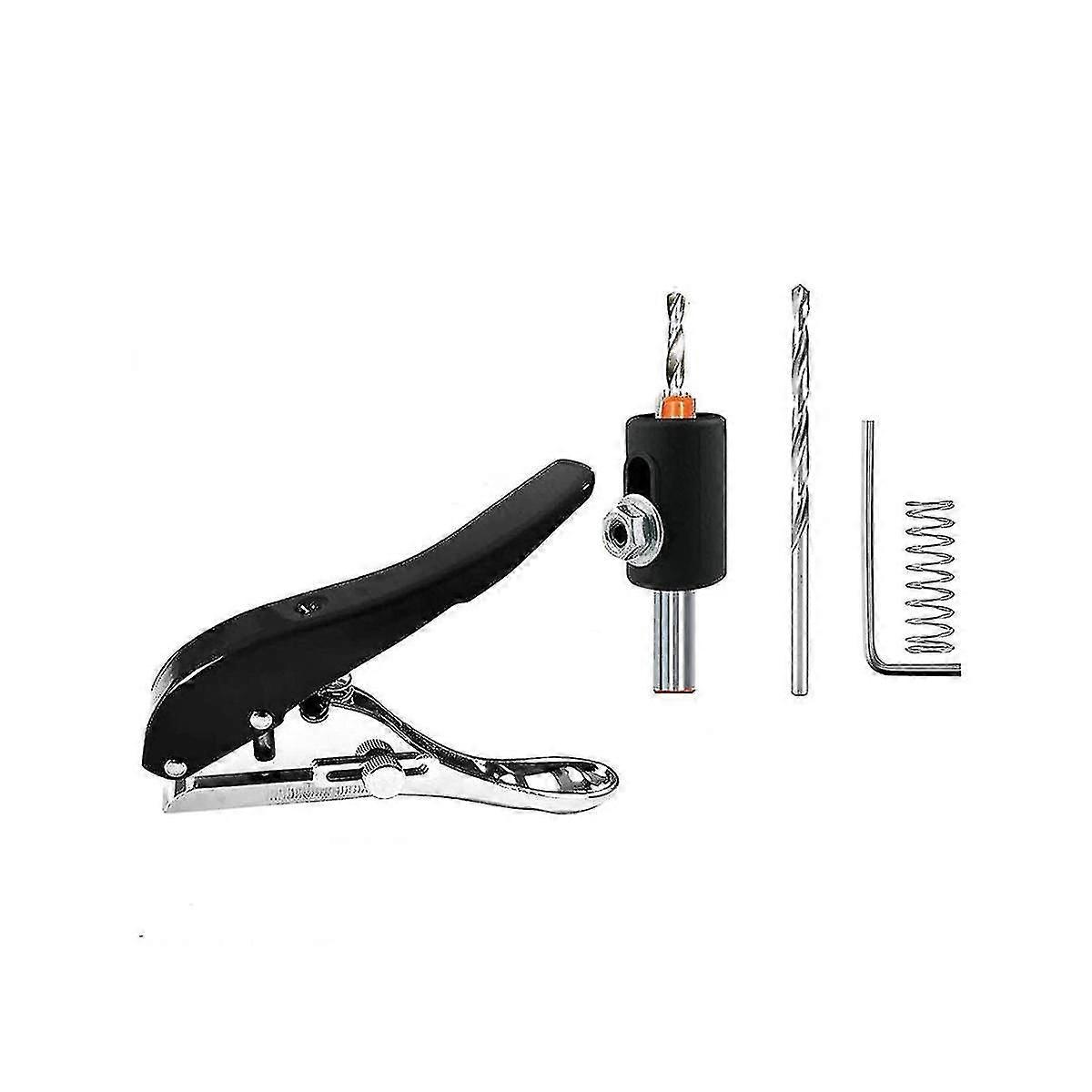 8mm Heavy Duty Single Hole Puncher For Paper Crafting,20 Sheet Punch Capacity,round Puncher Plier P