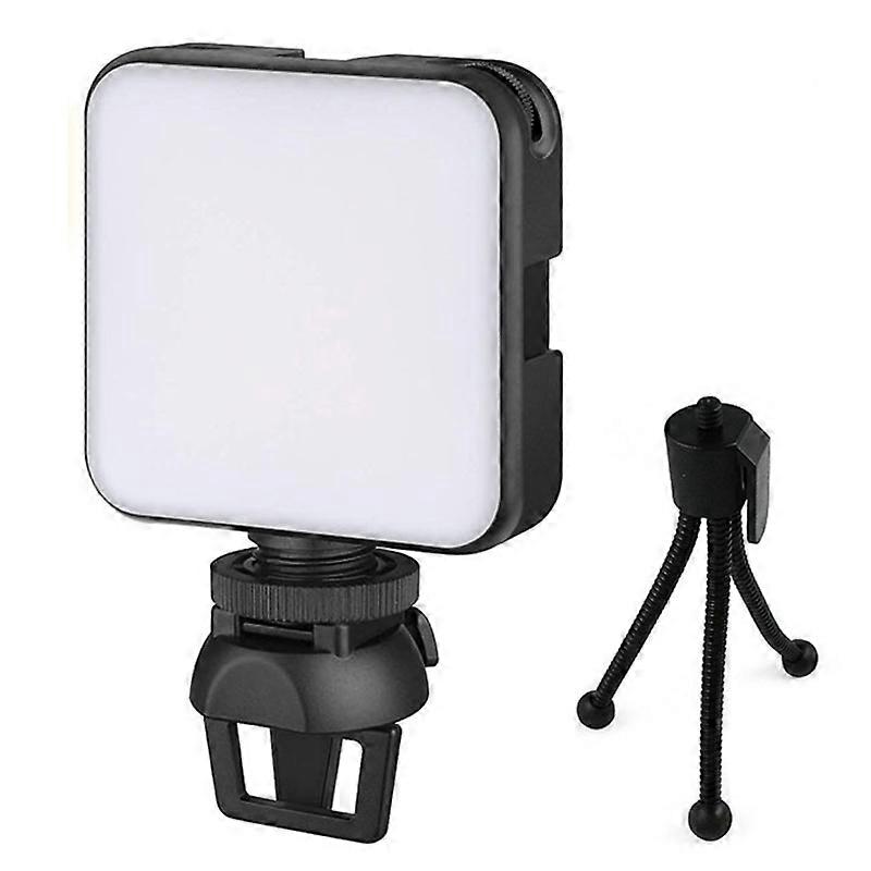 W64 64LEDs Video Conferencing Mobile Laptop Live Fill Light Photography Pocket Lamp Clip+Tripod Set