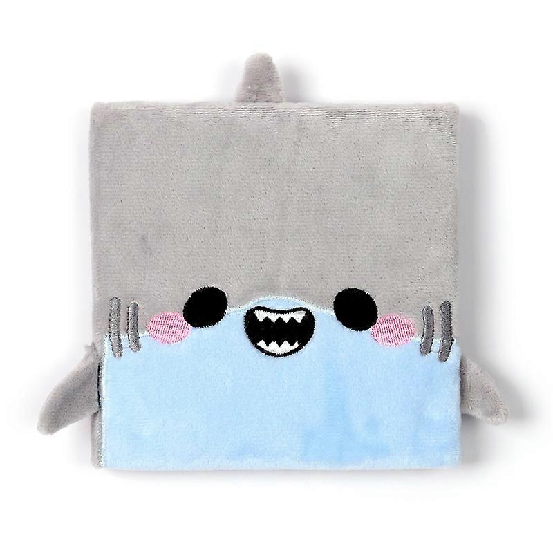 Fluffy Plush Notebook - Adoramals Shark Sealife Themed Gifts