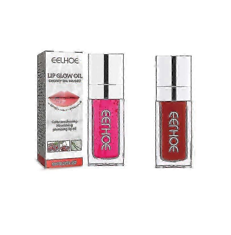 ふっくらとしたリップグレーズリッププランピングケアは、リップラインを希釈します保湿ウォーターライトガラスリップグロスオイル