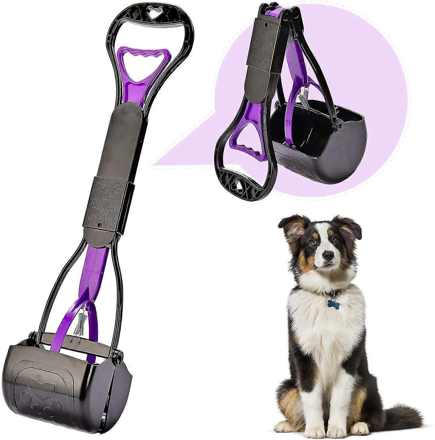 Pets Pooper Scooper compatible Large & Medium, Small Dogs, Portable Foldable Handle