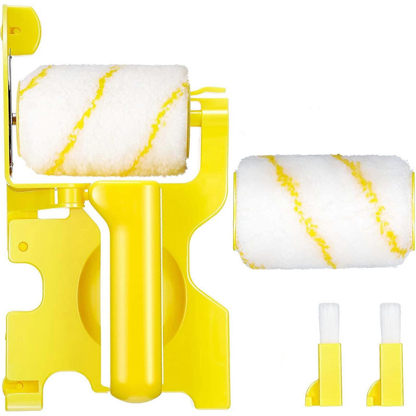 Brush Paint Roller Multi-function Hand To Clean Up The Paint Brush Rollers Tool Portable For Home Office Room Wall