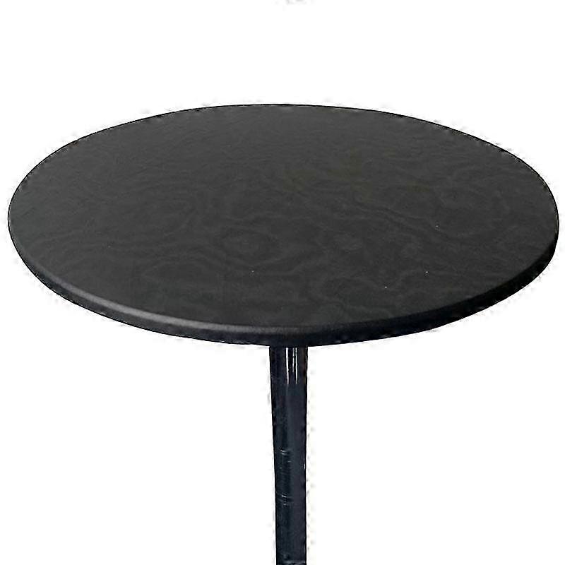 60-130cm Round Elastic Fitted Tablecloth - Waterproof Table Cover Protector
