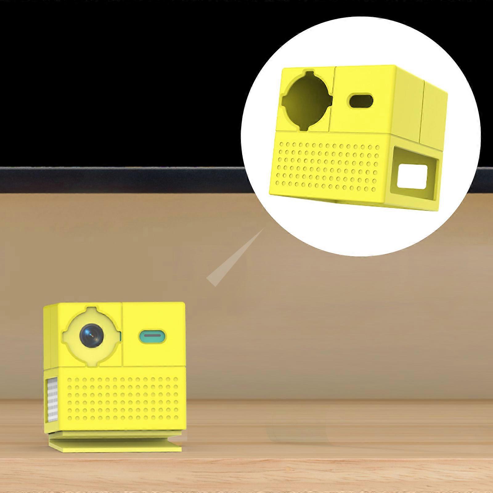 Lightweight Silicone Case  Silicone Protective Cover Offer Shockproof Protections & Easy Installation for Game System   Yellow