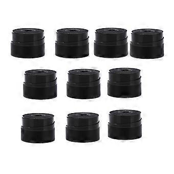 10Pcs Raquettes De Tennis Grip Antidérapant Bandeau De Bandeau Badmintons Grip Tennis Overgrips Sport Tape Tennis Grip Head Overgrips Blanc