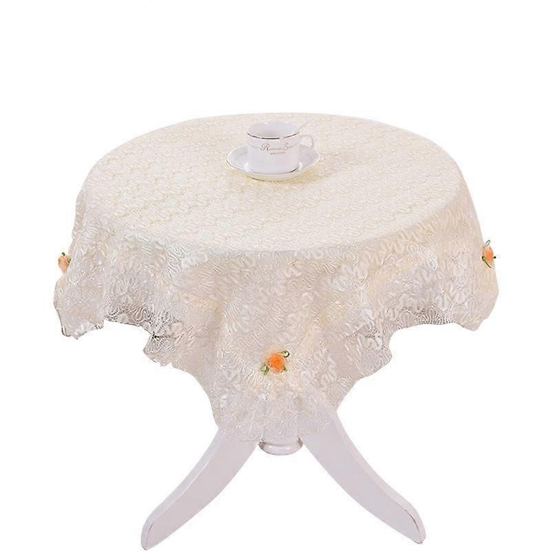 1PC rectangle broderie douce ménage salon décoration maison couverture tout usage