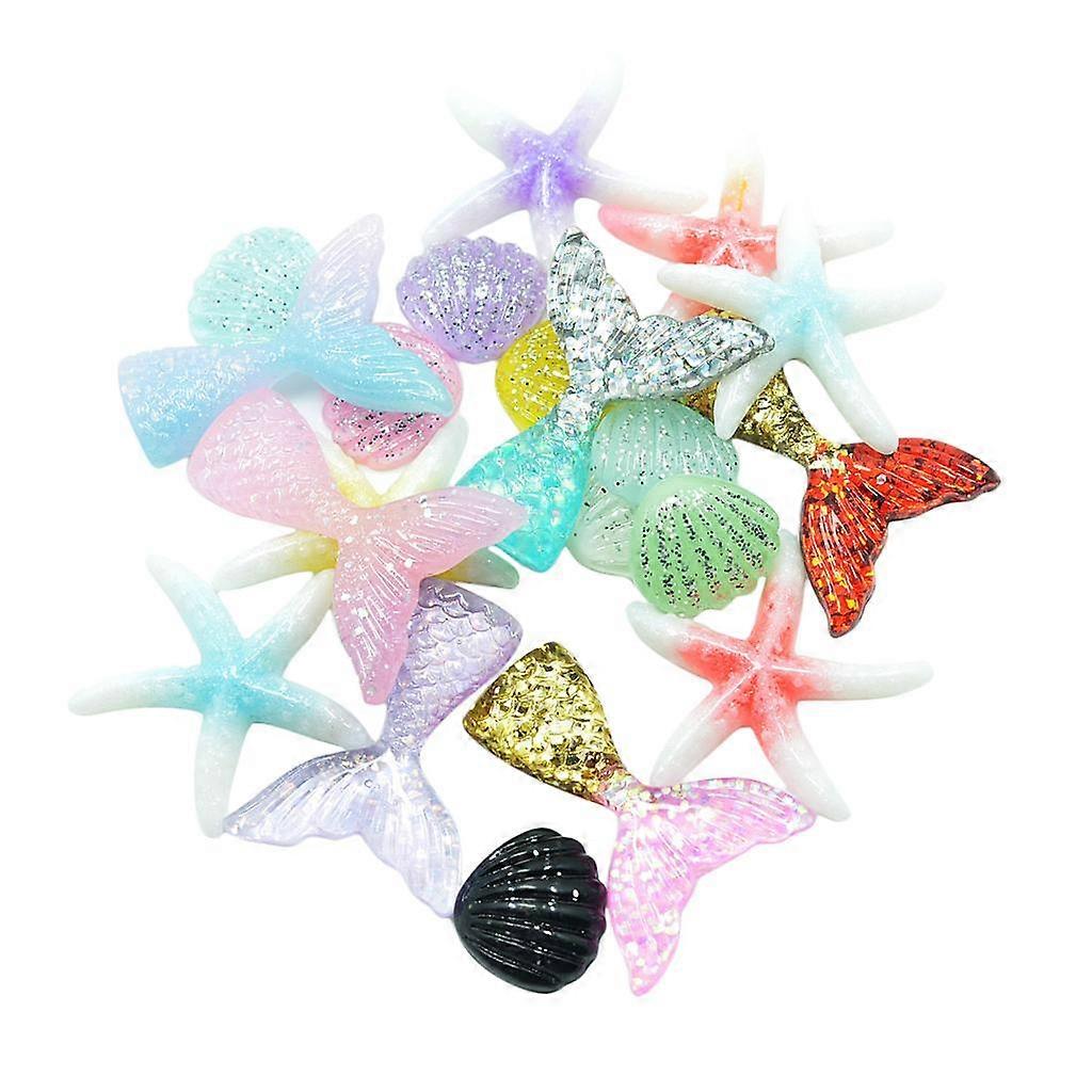 20x Mixed Resin Cabochons Cute Decoden Craft Charms Flatbacks Embellishments