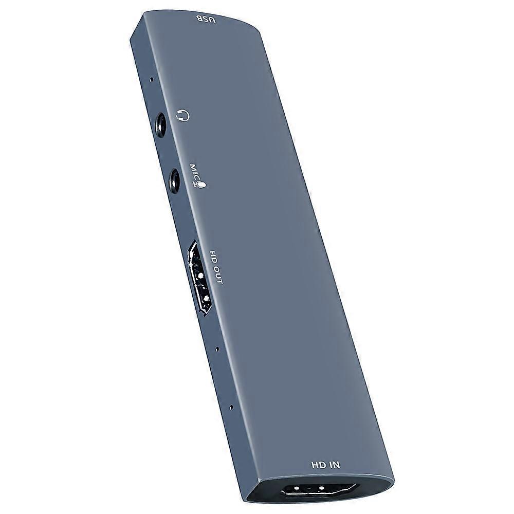 Z46 HDMI + Mic + Audio + USB Video Capture Card with Loop