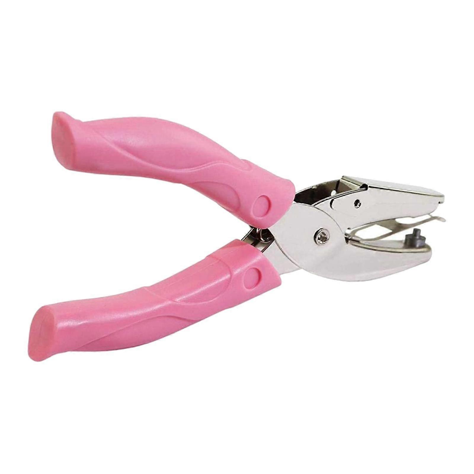 Single Hole Punch Hand Held Puncher 8 Sheets Punch Capacity for Craft Paper