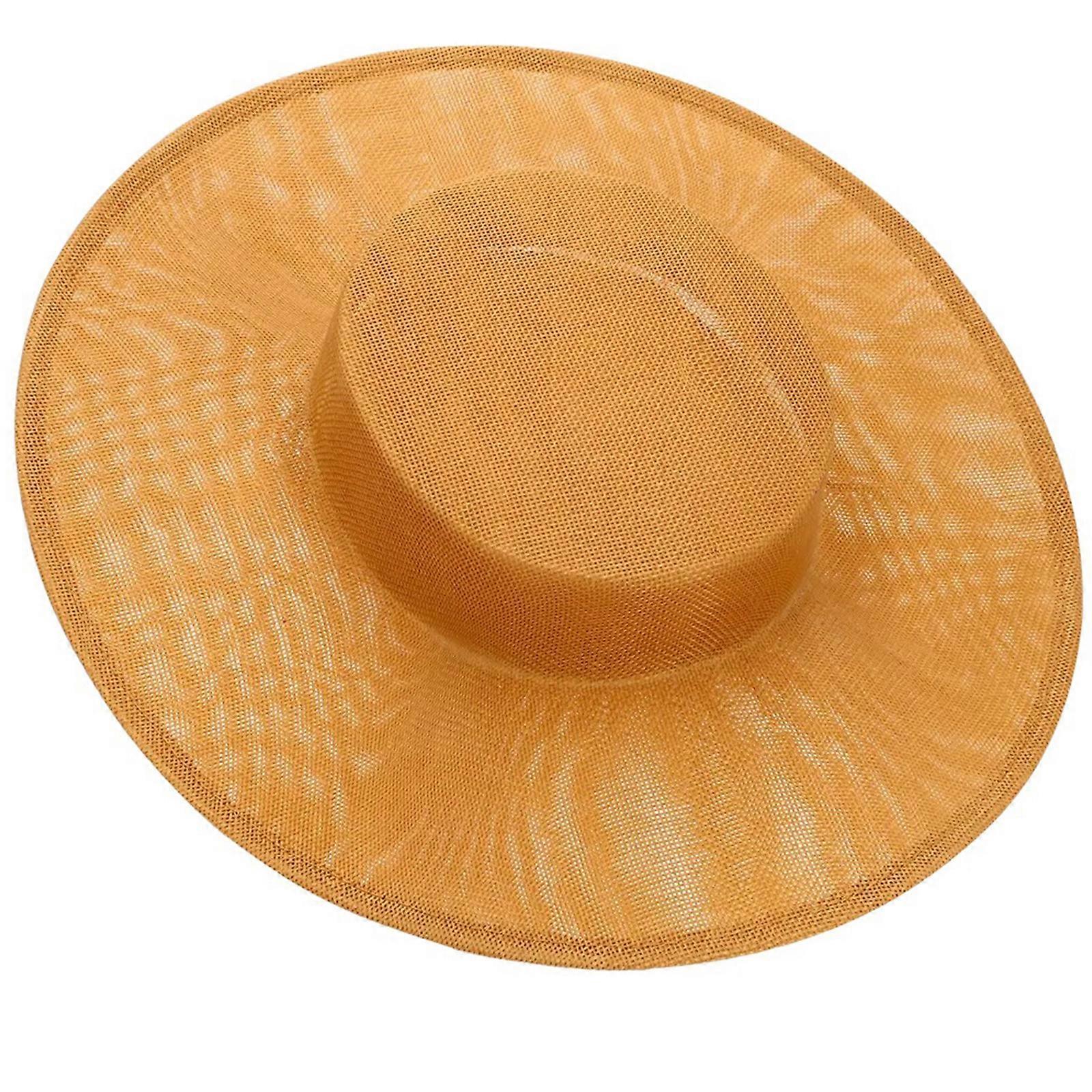 DIY Fascinator Hat Base Υπέροχη επιλογή για γαλλικό πάρτι Εμφάνιση καπέλου και νυφικών αξεσουάρ μαλλιών απελευθερώνει τη δημιουργικότητά σας κουρκούμη