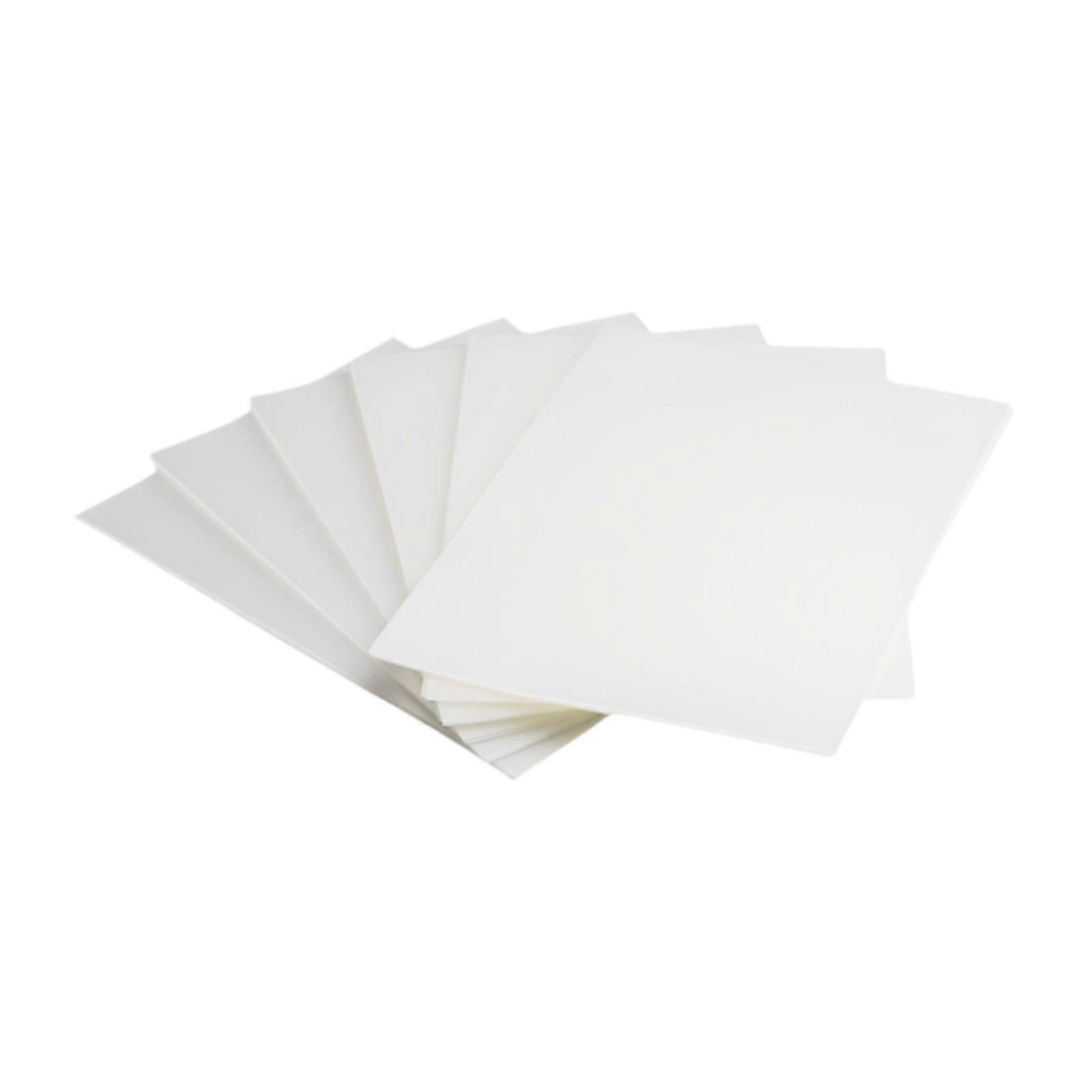 100x A4 Size Binding Covers Semi Transparent for Various Artworks Accessory
