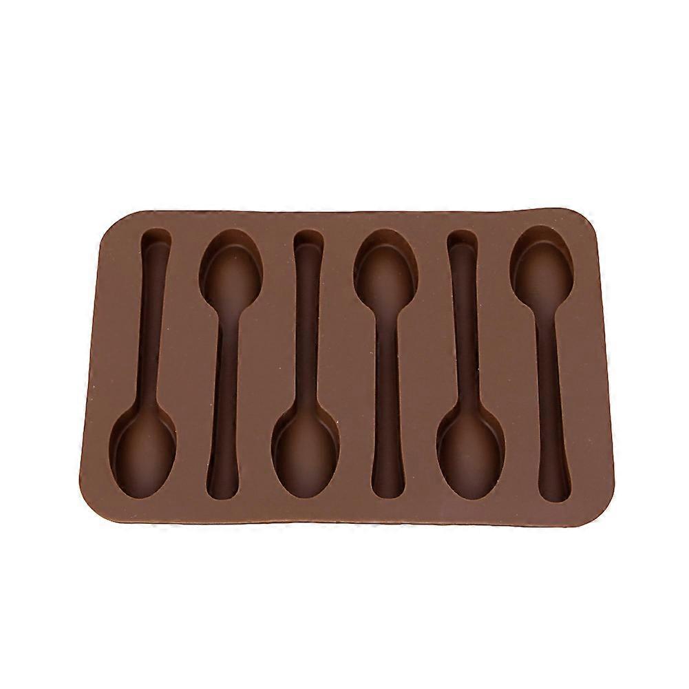 Σιλικόνη Baking Mold Κουτάλι Σχεδιασμός Κέικ σοκολάτας Μπισκότο Candy Jelly Mold Decor Σοκολάτα