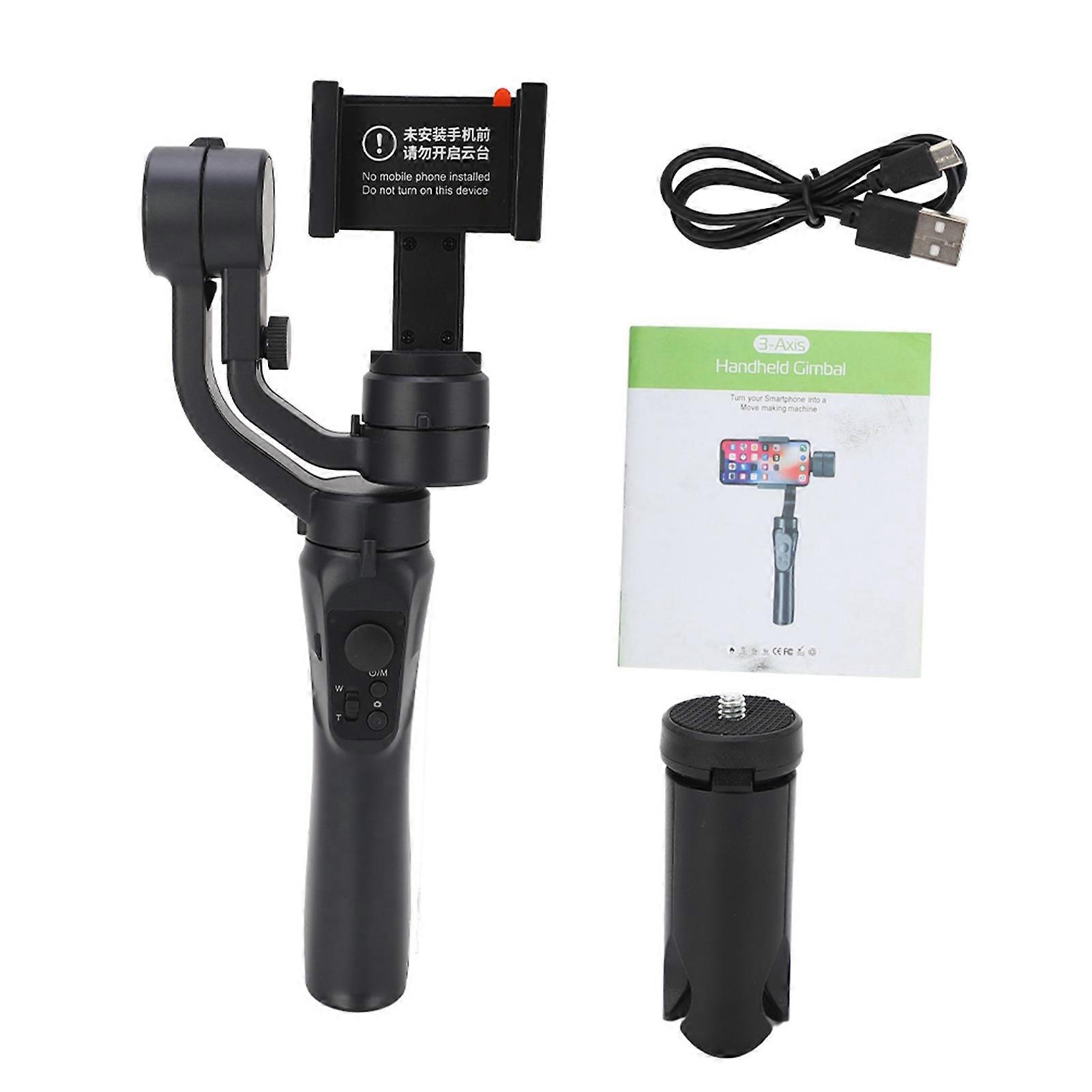 3‑Axis Handheld Ballhead Phone Smart Anti‑shake Stand Stabilizer for IOS Smartphone