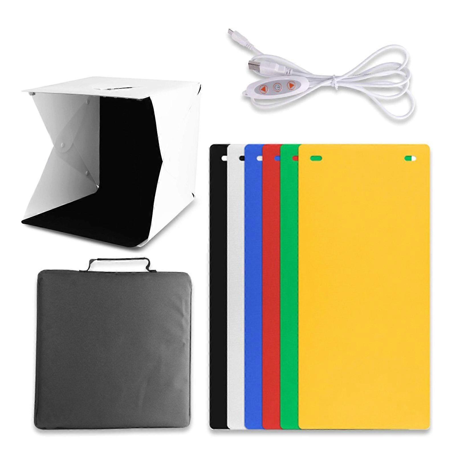 Photography Photo Studio Softbox LED Light Soft Box Photo Background Kit Light