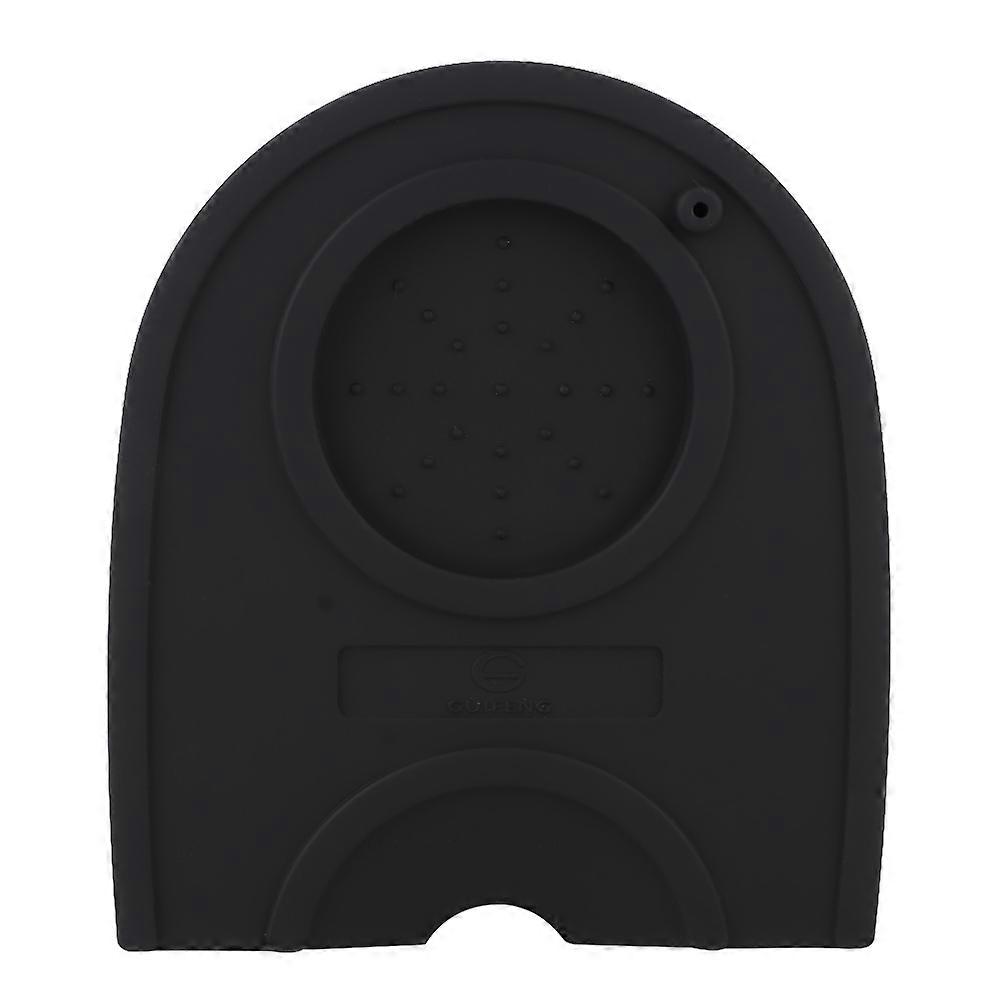 Silicone Coffee Tamper Holder Support Mat Pad Coffee Accessories Tool Black