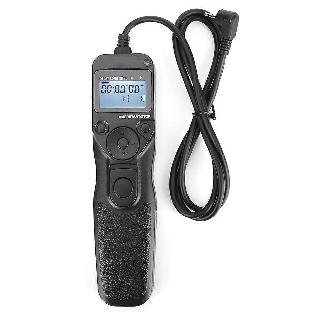 Shoot RS-60E3 Black Precise Timing Shutter Cable Release Automatic Timer Remote Control for Canon 650D/600D/700D/750D/1100D/1000D