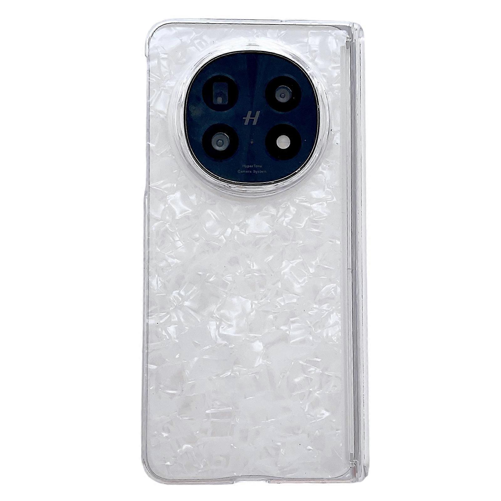 Magnetic Axis Pearlescent Shell Texture Phone Case