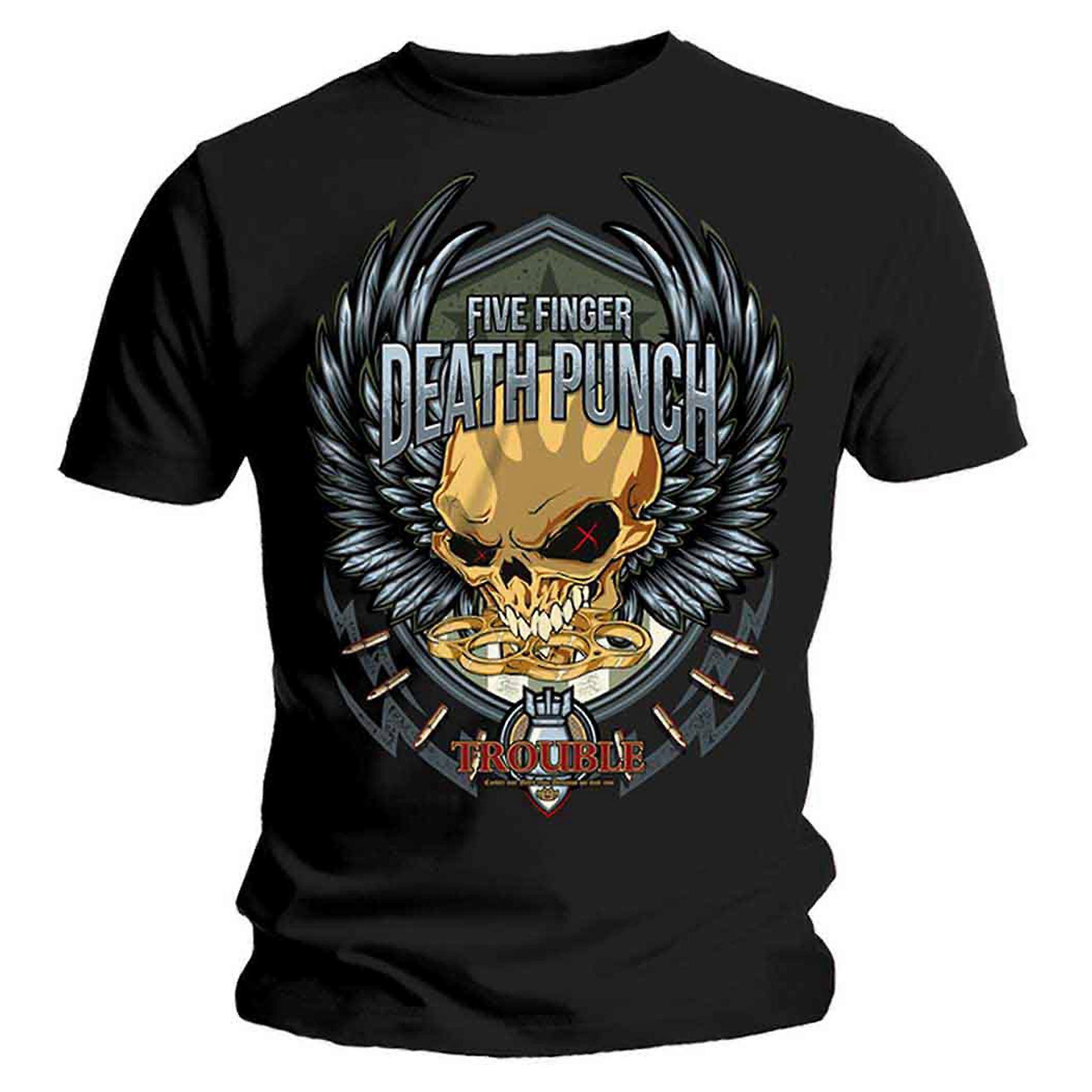 Five Finger Death Punch Trouble T Shirt