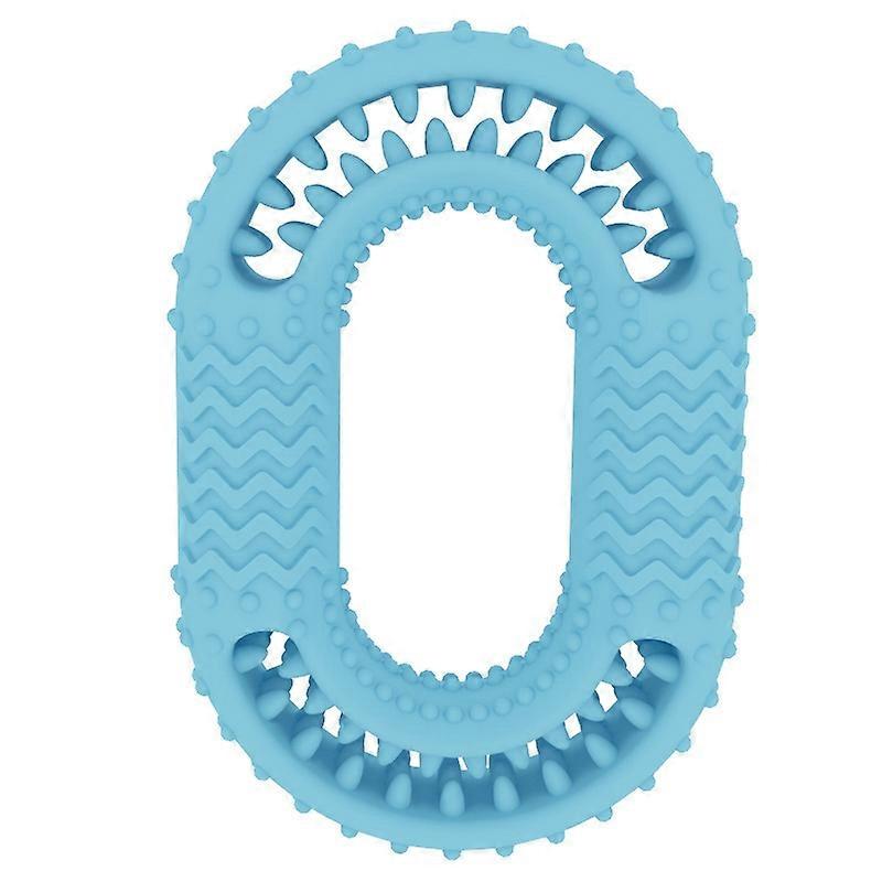 Dog Circle Clean Teeth Fun Interactive Training Biting Toys