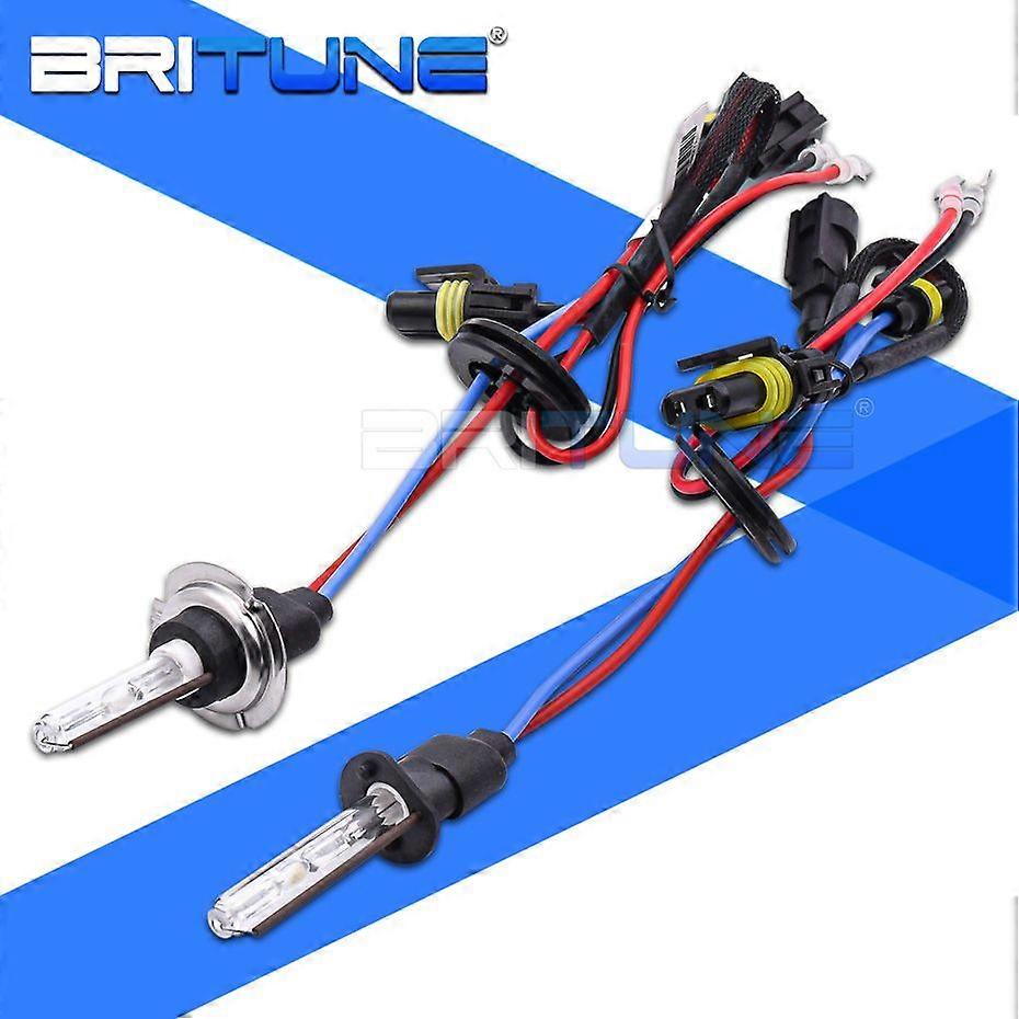 Britune H7 H1 H11 D2H H3 AC HID Car Xenon Bulb 4300K 6000K 8000K Single Beam 12V 35W For Projector Lens Accessories DIY