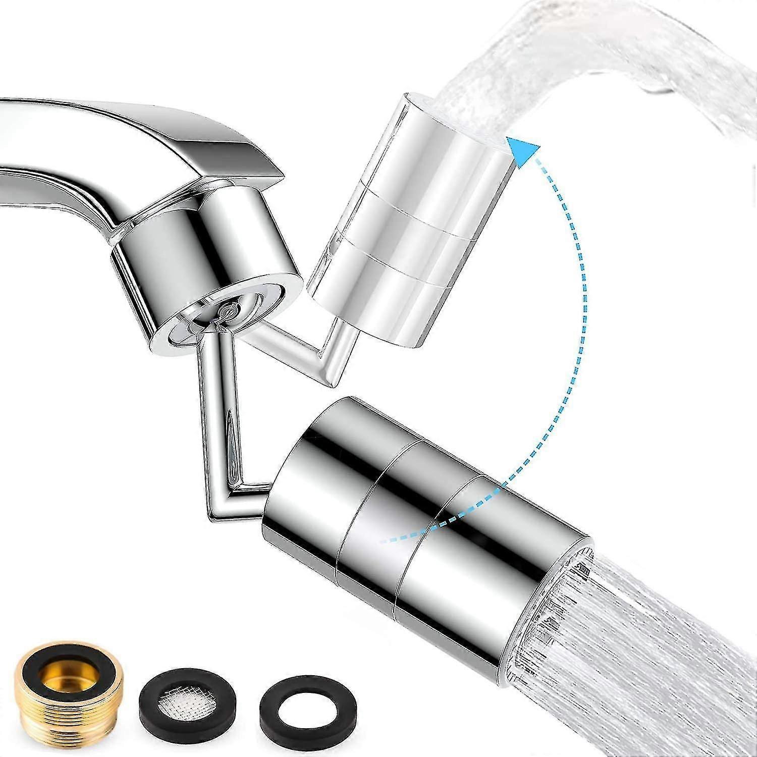 Adjustable Faucet Aerator, Dual Function Faucet Nozzle, 2 Modes Adjustable