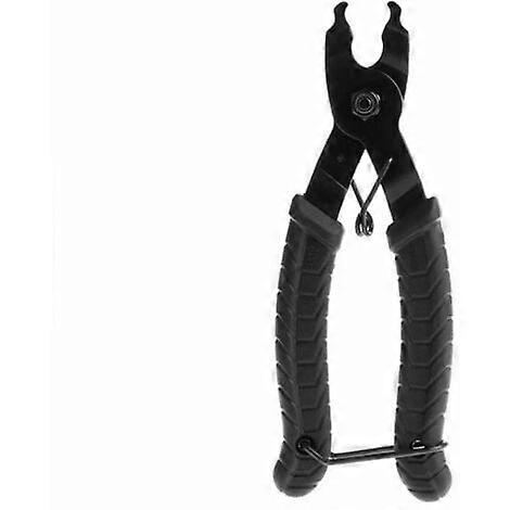Bicycle chain tool set, bicycle link pliers