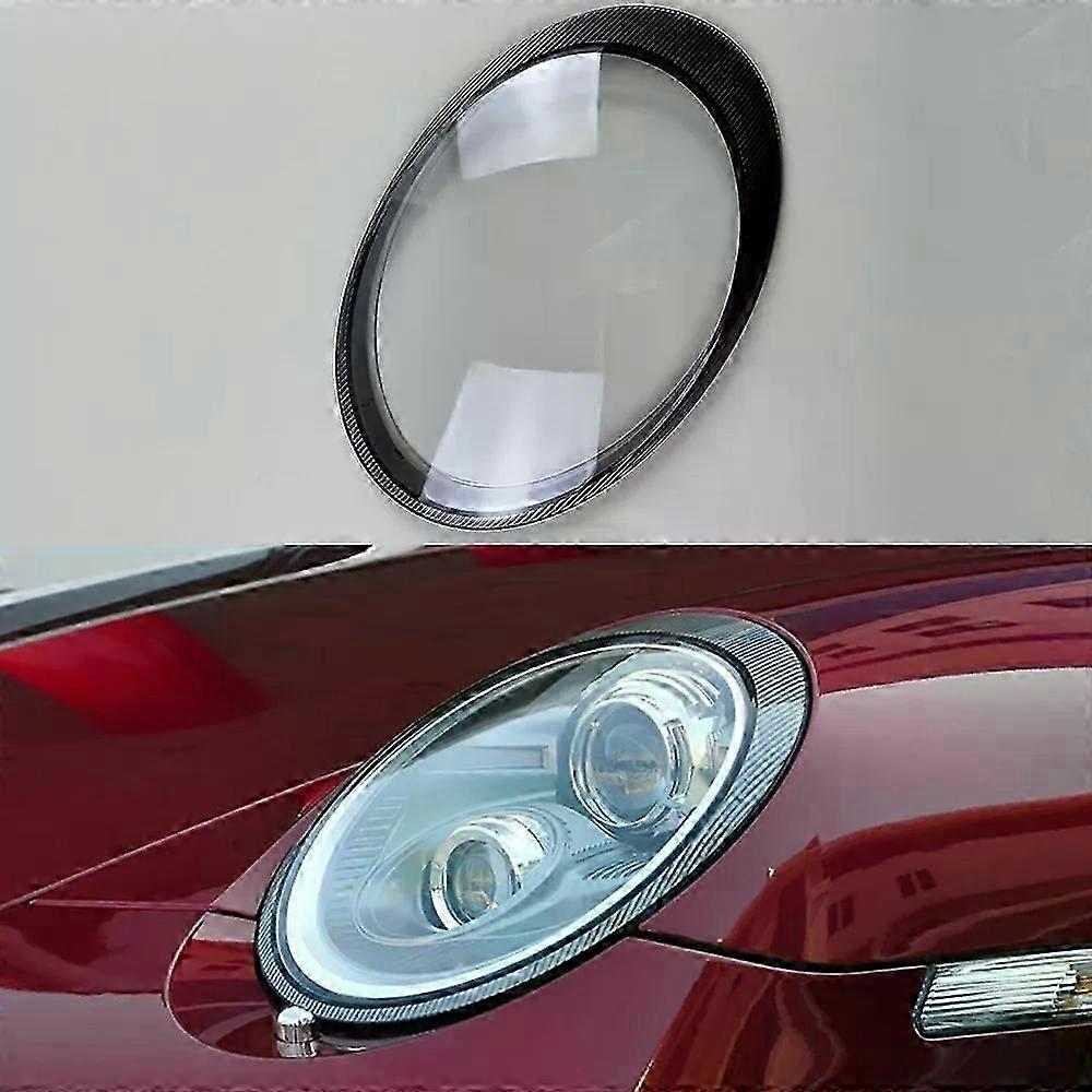 For Porsche 911 997 2005-2011 Transparent Headlamp Lamp Shade Headlight Shell Lens Plexiglass Replace The Original Lampshade