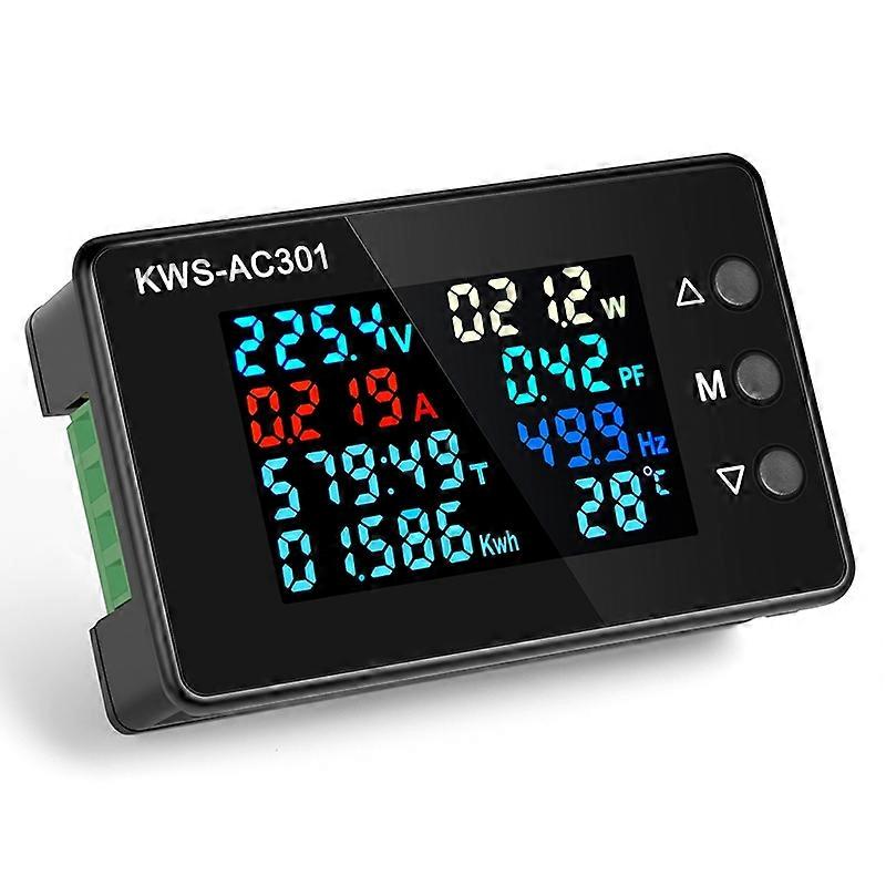 KWS-AC301L-20A 50-300V AC Digital Current Voltmeter with 485 Communication
