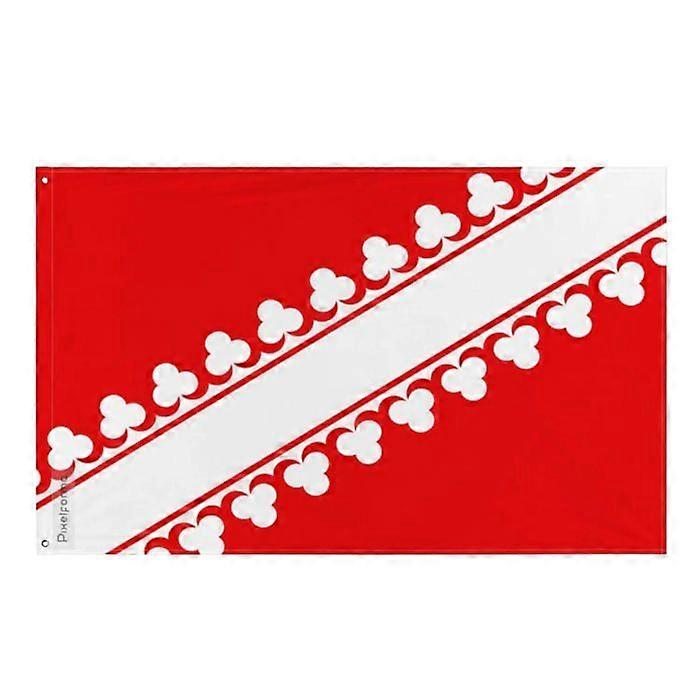 Bas-Rhin Flag – 64 x 96 cm – Polyester – Iron Eyelets – Durable