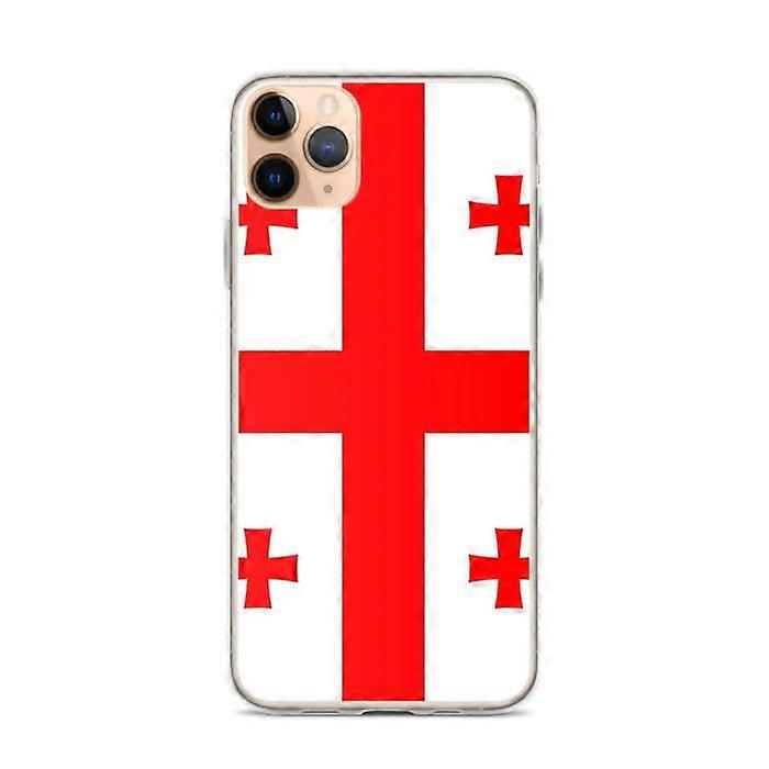 iPhone Case - Georgia - iPhone 11 Pro Max - Flexible - Multicolor - Flag Design