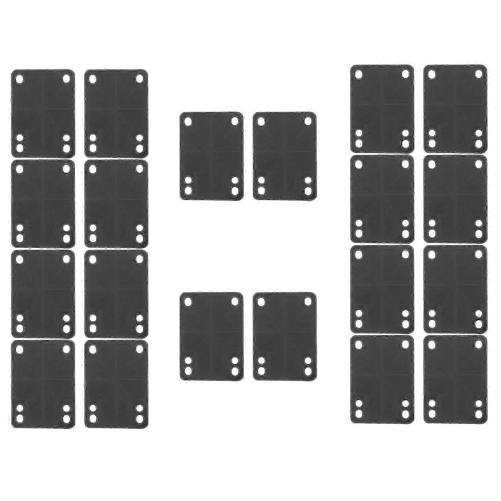 20x 1/8" 3mm Rubber Skateboard Riser Pads