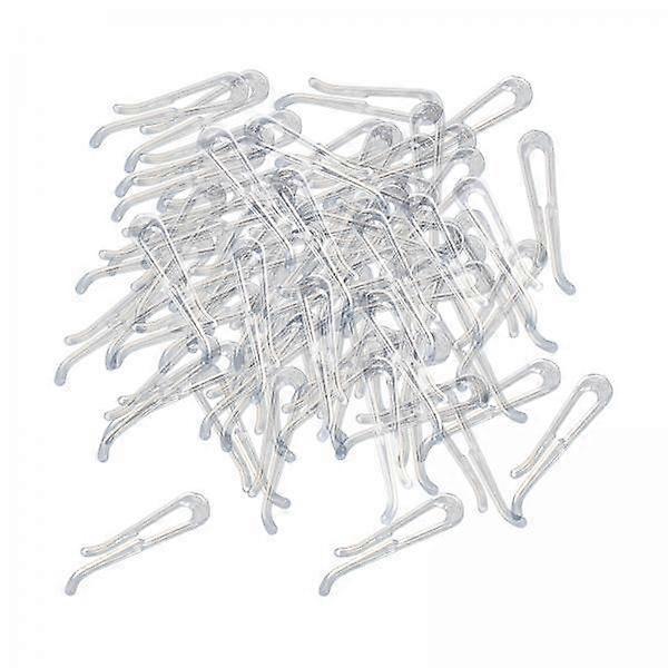 Transparent Alligator Clips - 6 Pack for Efficient Closet Storage