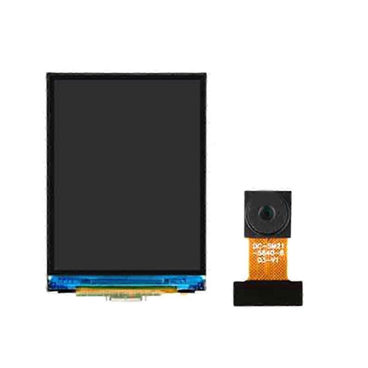 Placa de desenvolvimento ESP32-S3 com display de 2 polegadas OV5640-5MP Câmera QMI8658 Sensor para um