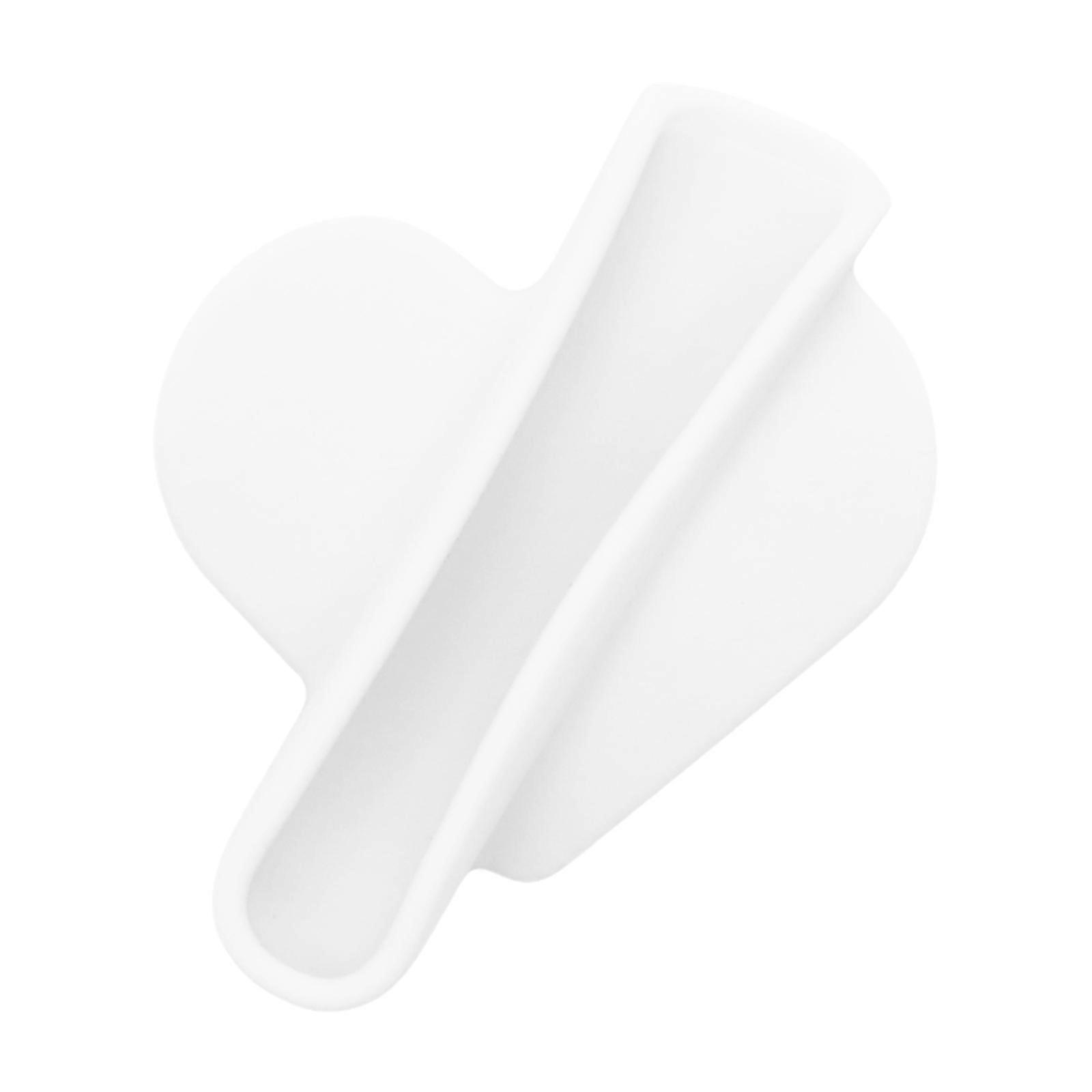 Silicone Phone Holder Stand with Integrated Lipstick Slot Accessory for Makeup Enthusiasts Parties Dates Convenient Use  White