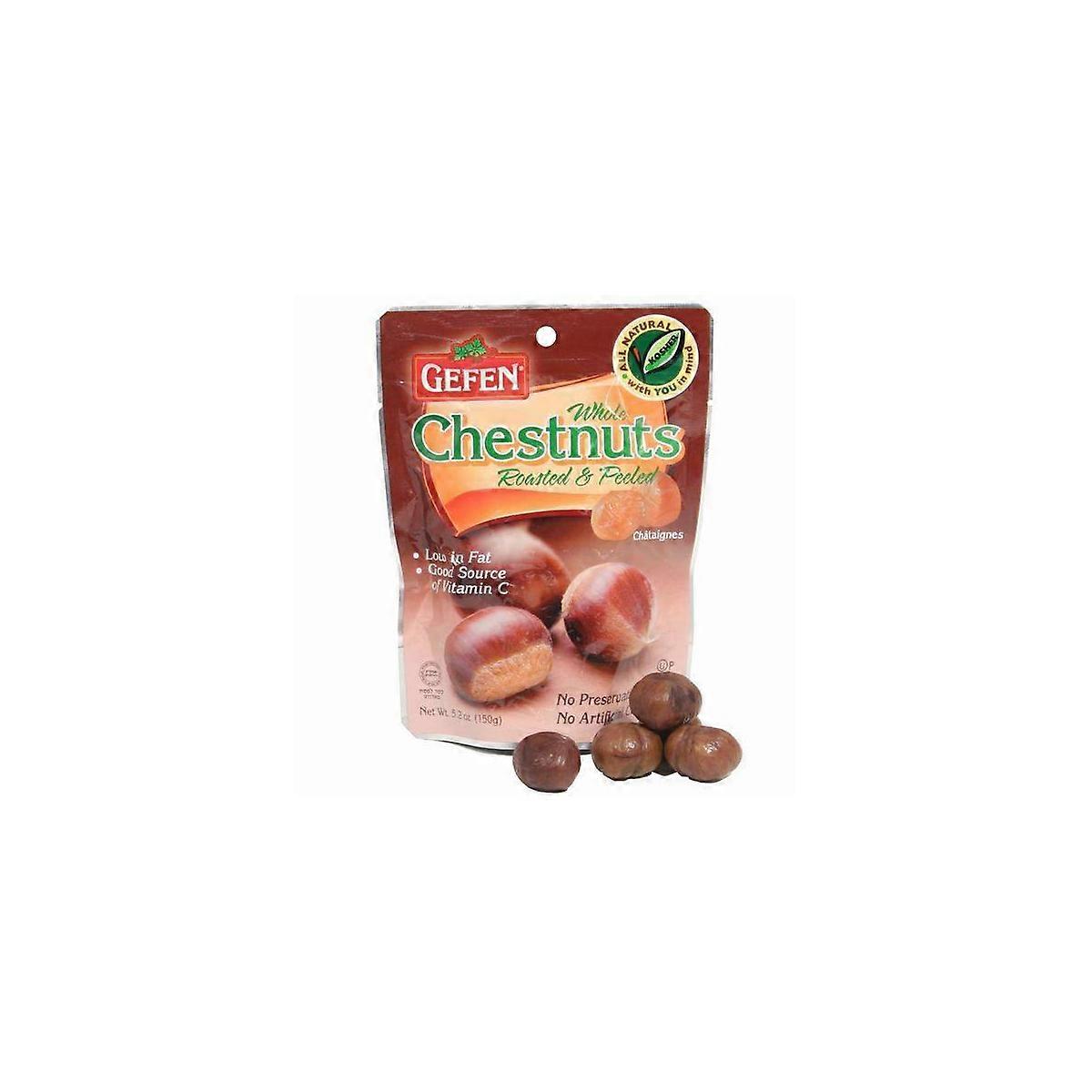 Gefen Kavrulmuş ve Soyulmuş Bütün Kestane 5.2oz