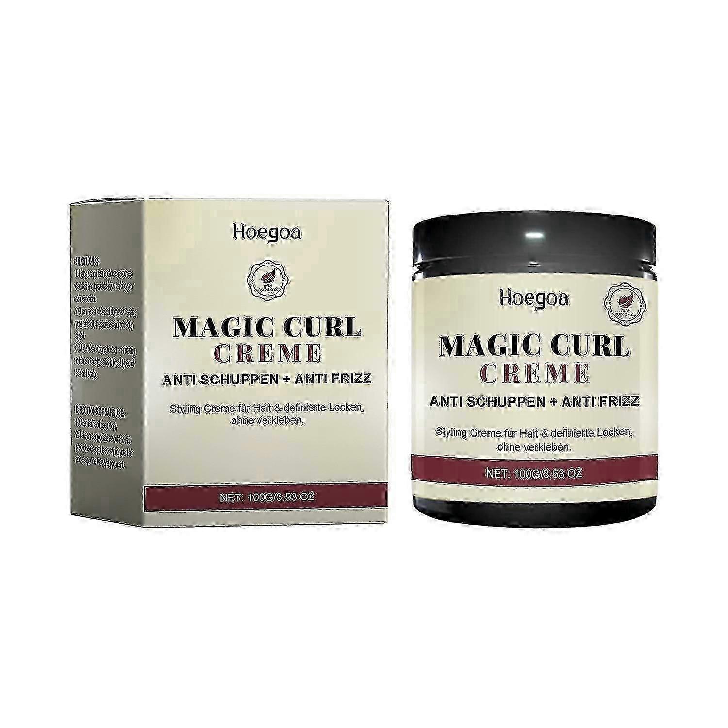Hoegoa Curl Care Defining Cream Curl Defining Treatment nourishes curls and restores curls to natura