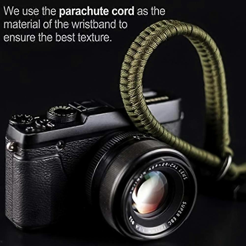 Adjustable Quick Release DSLR Camera Wrist Strap - Durable, Universal, and Portable