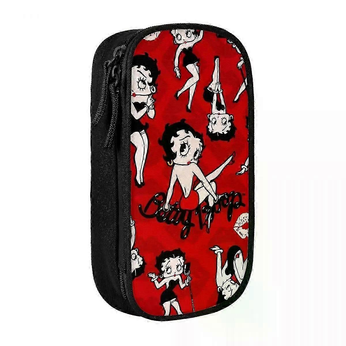 حقيبة قلم كرتون ممتعة للفتيات ، حقائب أقلام رصاص ذات سعة كبيرة لطلاب الأطفال ، حقيبة قلم رصاص مدرسية مثالية