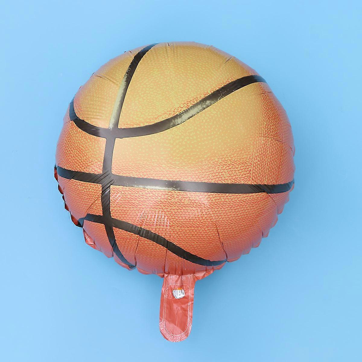 Versatile Foil Basketball Balloon Great for Photo Props and Table Decor