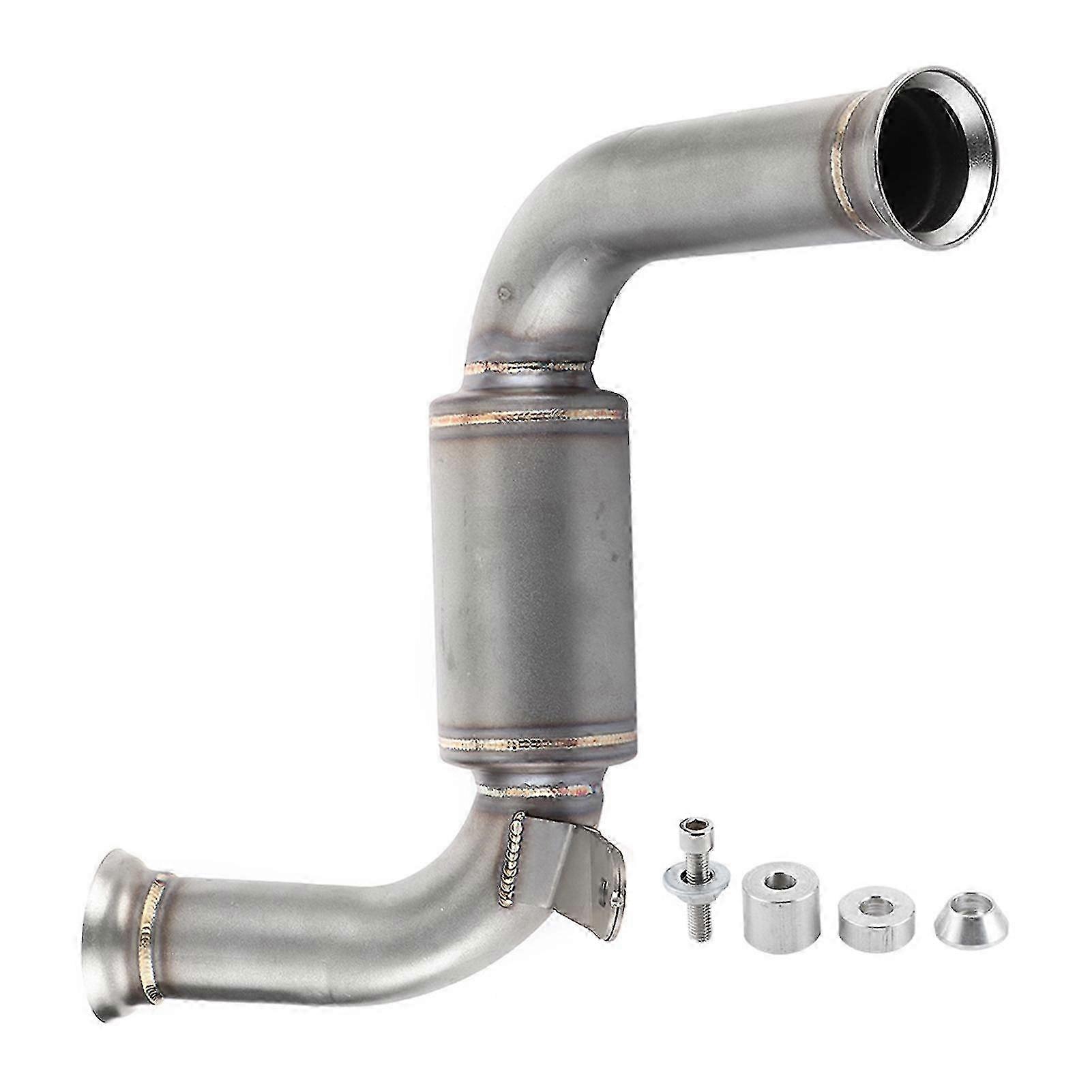 Decat Exhaust Mid Link Pipe Συμβατός με 125 250 390 μοντέλα RC390 από το 2017 και μετά