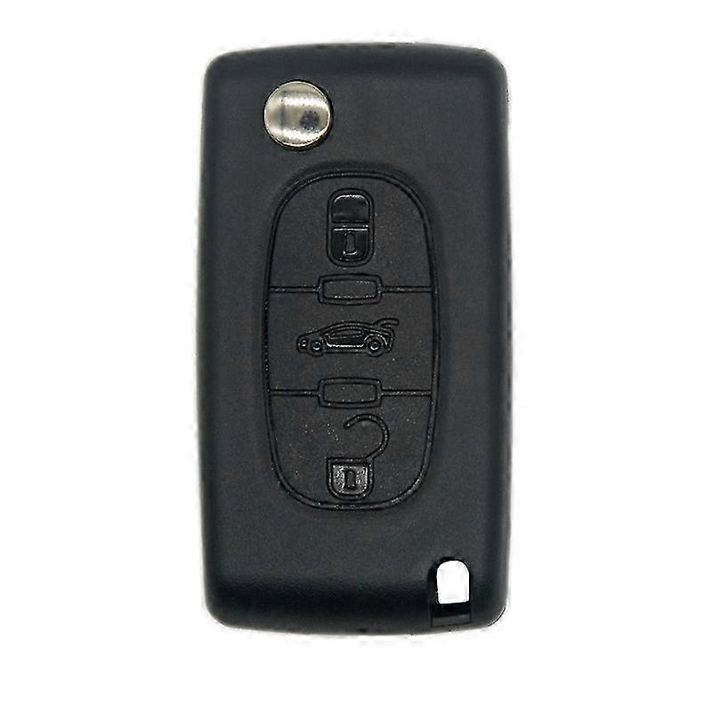 Peugeot 207 307 308 407 408 Folding Key Case CE0523 (2 Buttons)