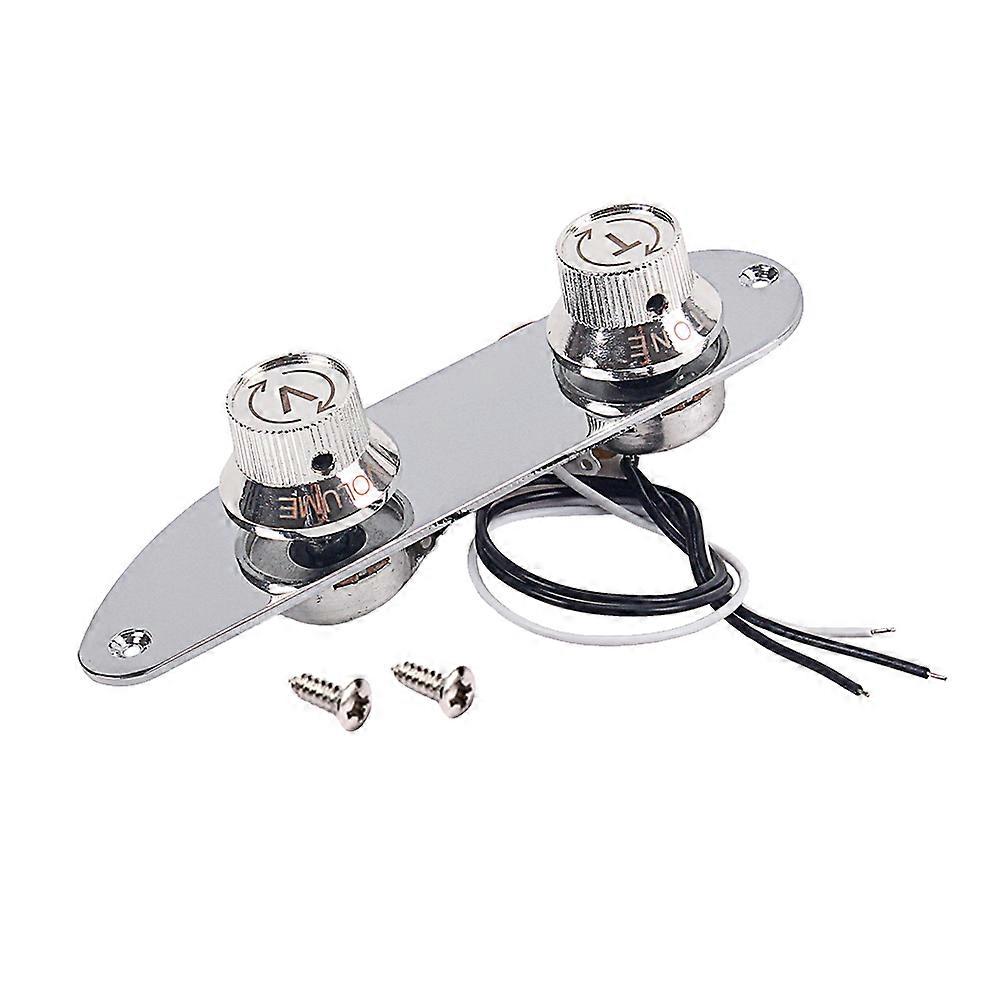 Guitar Upgrade Kit with Wired Control Plate, Perfect for Custom Builds
