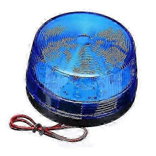 12V LED Strobe Beacon Emergency Warning Light for Vehicles,Trucks & Emergency Equipment,High Visibility & Durable