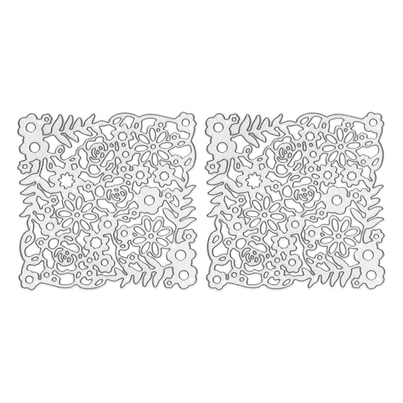 2025 Latest Model  2Pcs Embossing Cutting Die Unique Shape Exquisite