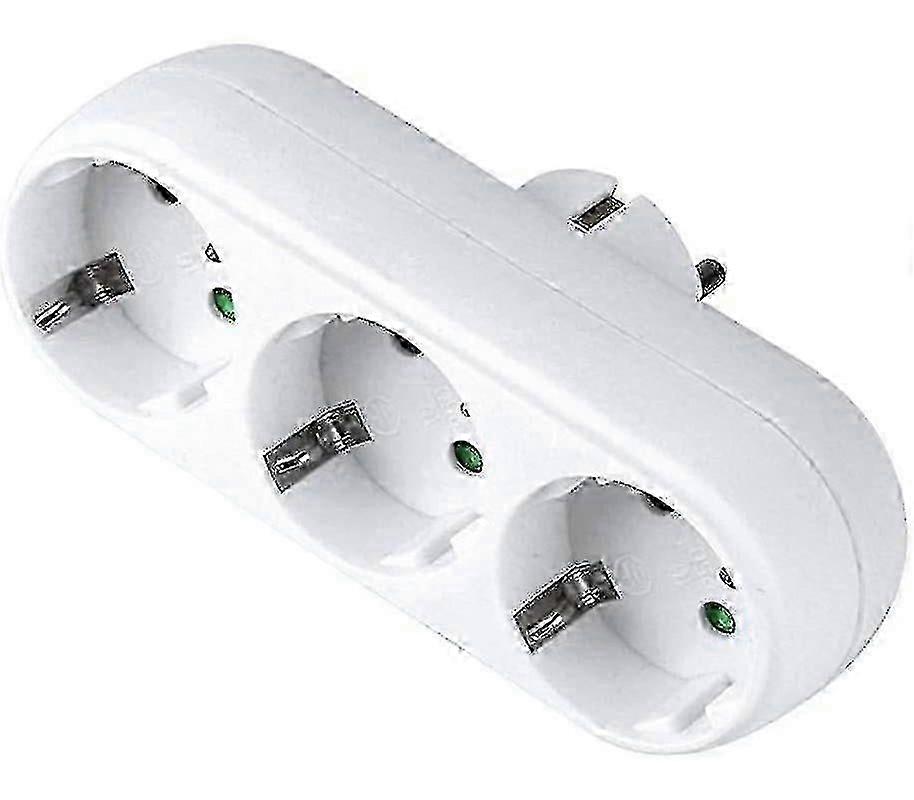 3-way Socket Adapter,3-way Multiple Plug Wall Or Table Socket 16a/250v